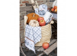 Bavlněná chňapka - rukavice s dýněmi Country Style Pumpkin - 18*30 cm
