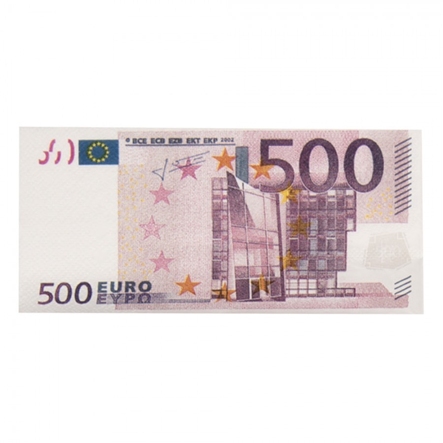 Papírové ubrousky 500 eur - 16*8*2 cm