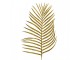 Vánoční zlatá umělá třpytivá dekorace palmový list - 21*2*51 cm Clayre & Eef