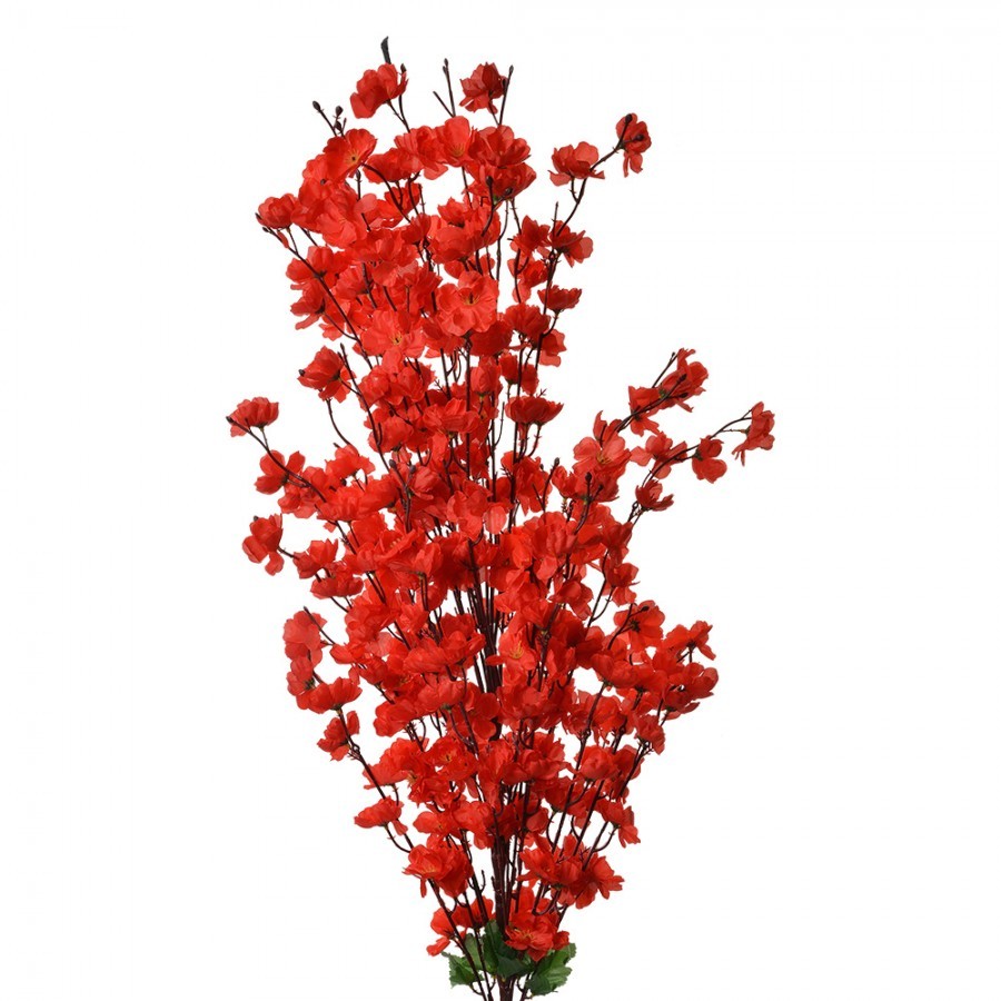 Artificial Flower 100 Cm Red Plastic - 40*10*100 cm