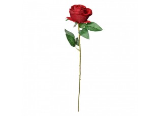 Vínová umělá květina růže Rosea - 8*8*50 cm