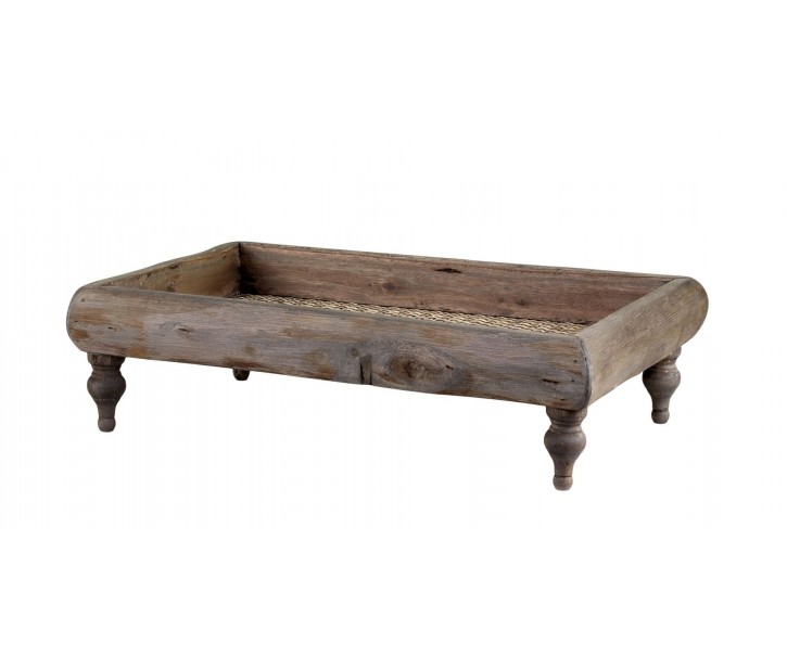 Dekorační podnos na nožičkách Ratta Tray - 33*19*9 cm