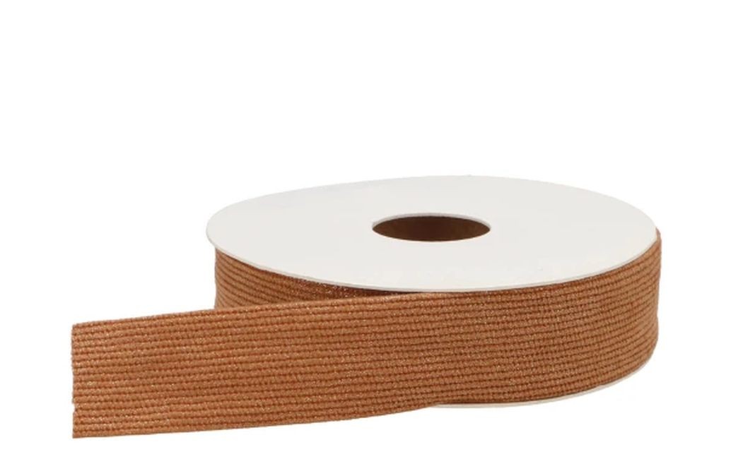 Brandy látková stuha Vivant Corduluxe Ribbon - 25mm x 10m