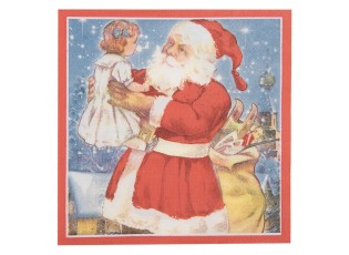 Papírové ubrousky Santa Claus - 33*33 cm (20ks)