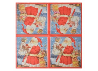 Papírové ubrousky Santa Claus - 33*33 cm (20ks)