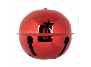 Christmas Ornament Bell ? 5x4 Cm Red Metal - ? 5*4 cm