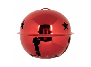 Christmas Ornament Bell ? 5x4 Cm Red Metal - ? 5*4 cm