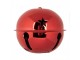Christmas Ornament Bell ? 9x9 Cm Red Metal - ? 9*9 cm Clayre & Eef