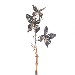 Dekorativní větev s motýly Butterfly - 16*10*85 cm