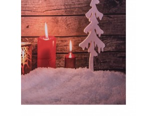 Vánoční látkové pozadí Christmas Wall Cloth - 180*1*210 cm