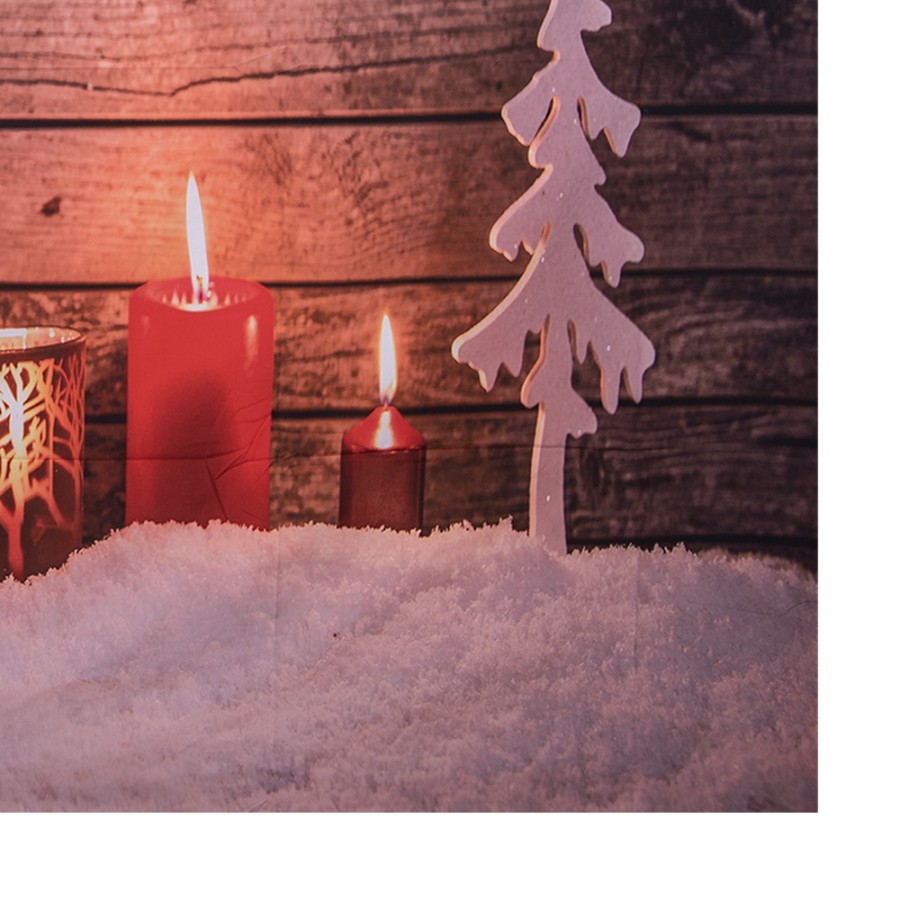 Vánoční látkové pozadí Christmas Wall Cloth - 180*1*210 cm