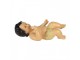 Dekorace figurka malý ležící Ježíšek Jesus L - 20*15*37 cm Clayre & Eef