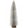 Stříbrný třpytivý stromek Tree silver XL - Ø 19*61 cm