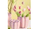 Kytice 5ks růžových realistických tulipánů Tulips Papagayo - 39 cm