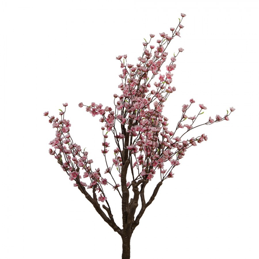 Dekorace umělý strom třešeň s růžovými květy Cherry Blossom - 45*45*185 cm