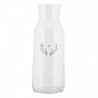 Skleněná karafa paroží se srdíčkem Love Deer - Ø 9*25 cm / 1000 ml