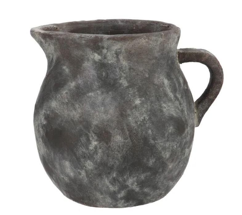 Šedý kameninový džbán Gamla - 27*23*24 cm