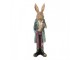 Decorative Figurine Rabbit 24 Cm Brown Plastic - 7*6*24 cm Clayre & Eef