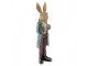Decorative Figurine Rabbit 24 Cm Brown Plastic - 7*6*24 cm Clayre & Eef
