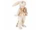 Decorative Figurine Rabbit 13 Cm Beige Gold Colored Plastic Heart - 6*7*13 cm Clayre & Eef