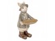 Decorative Figurine Rabbit 29 Cm Beige Plastic - 15*19*29 cm Clayre & Eef