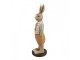 Decorative Figurine Rabbit 23 Cm Brown Plastic - 7*7*23 cm Clayre & Eef