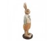 Decorative Figurine Rabbit 23 Cm Brown Plastic - 7*7*23 cm Clayre & Eef