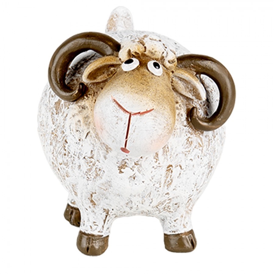 Dekorace figurka beran - 9*7*8 cm