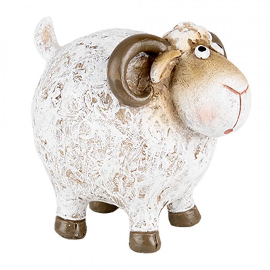 Dekorace figurka beran - 9*7*8 cm