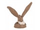 Door Stop Rabbit 20x17x41 Cm Brown Fabric - 20*17*41 cm Clayre & Eef