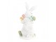 Dekorace králíček s makronkami - 13*15*25 cm Clayre & Eef