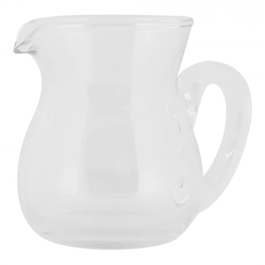 Transparentní skleněný džbánek - 8*6*8 cm / 100 ml