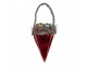 Christmas Ornament 6x6x10 Cm Red Glass - 6*6*10 cm Clayre & Eef