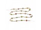 Decoration Christmas Garland ? 2x180 Cm Silver Colored Metal Glass - ? 2*180 cm Clayre & Eef