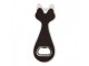 Bottle Opener Cat 5x14 Cm Grey Ceramic - 5*14*1 cm Clayre & Eef
