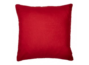 Červený povlak na polštář s jelenem Christmas Rustic - 44*44 cm