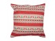 Červený povlak na polštář s jeleny Christmas Rustic - 44*44 cm Clayre & Eef