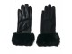 Winter Gloves 9x23 Cm Black Polyester - 14*23 cm Clayre & Eef
