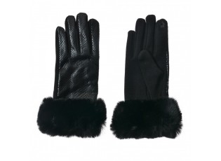 Winter Gloves 9x23 Cm Black Polyester - 14*23 cm