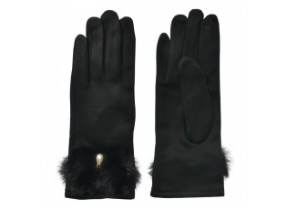 Winter Gloves 9x23 Cm Black Polyester - 9*23 cm