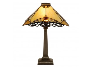 Stolní lampa Tiffany - 	Ø 50*49 cm 1x E14