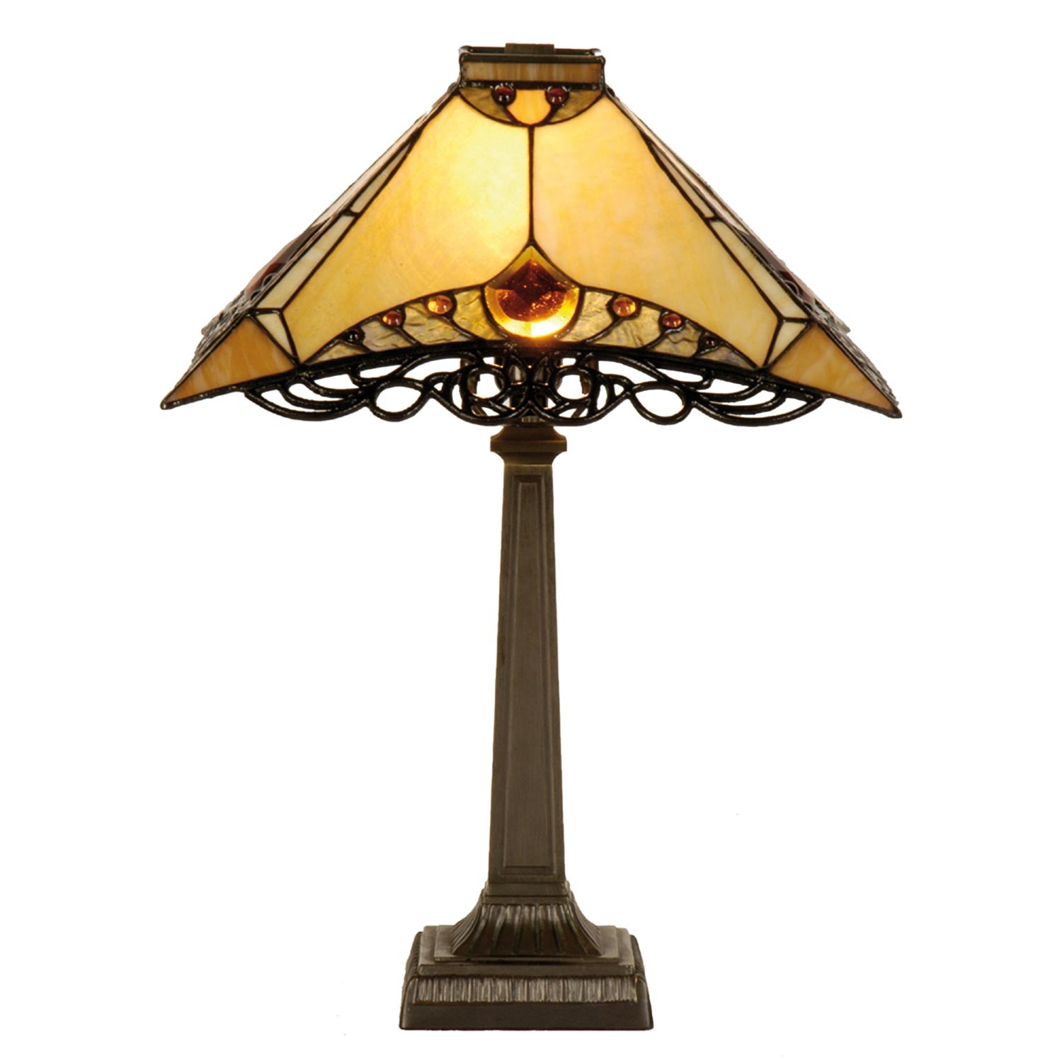 Stolní lampa Tiffany - Ø 50*49 cm 1x E14