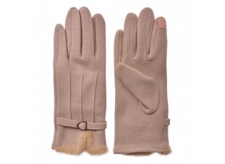 Winter Gloves 9x23 Cm Pink Polyester - 9*23 cm