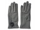 Winter Gloves 9x23 Cm Grey Polyester - 9*23 cm Clayre & Eef