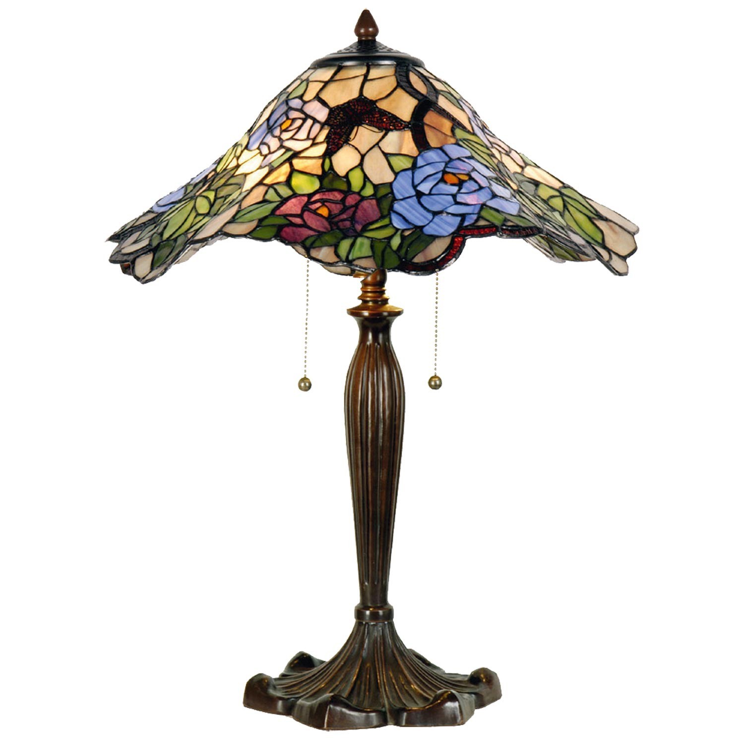 Stolní lampa Tiffany - Ø 46*60 cm 2x E27 5LL-5276