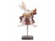 Decorative Figurine Rabbit 18x7x34 Cm White Red Plastic - 18*7*34 cm Clayre & Eef