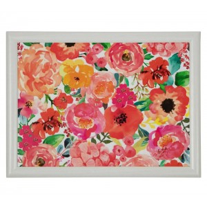 Barevný podnos na nohy Fleury Poppy - 43*33*7cm