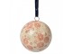 Decorative Pendant ? 6 Cm Beige Ceramic Flowers - ? 6*6 cm Clayre & Eef