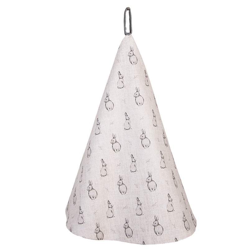 Béžová textilní uterka s králíčkem Bunny Buddies - 50*70 cm