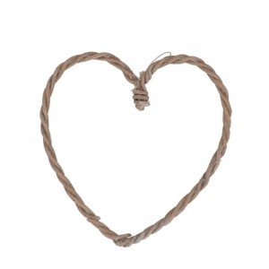 Závěsná dekorace srdce Grape Branch - 25*25*2 cm